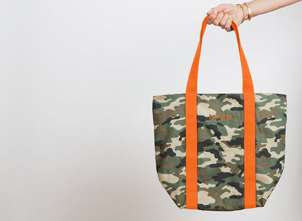 Ll bean camo tote new arrivals