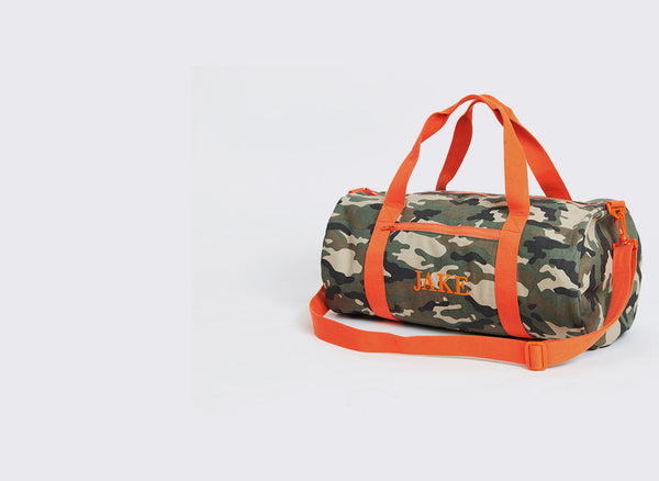 Orange and black duffle bag new arrivals